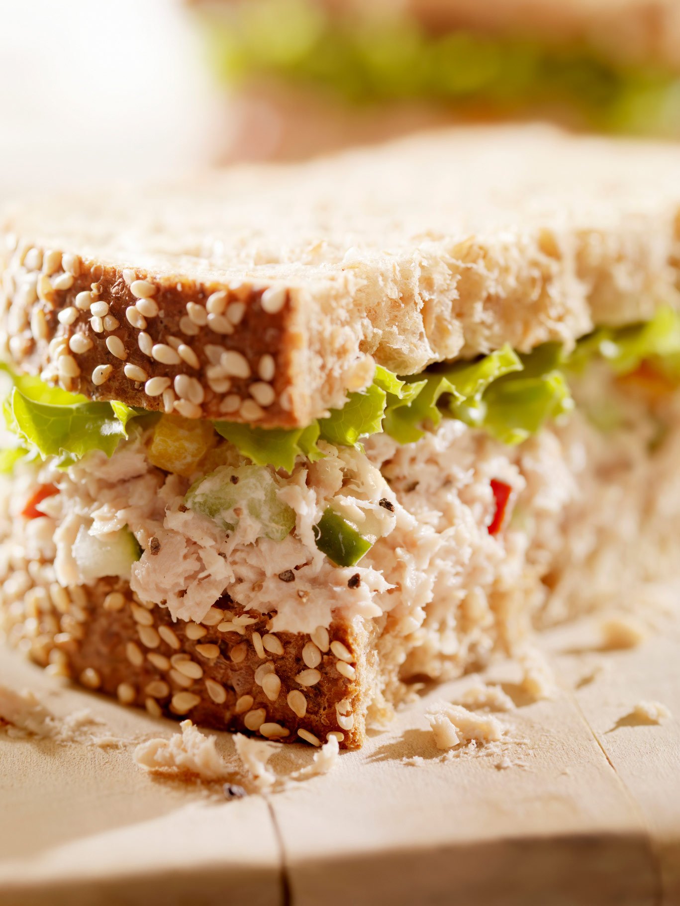 Tramezzini tonno e salsa rosa