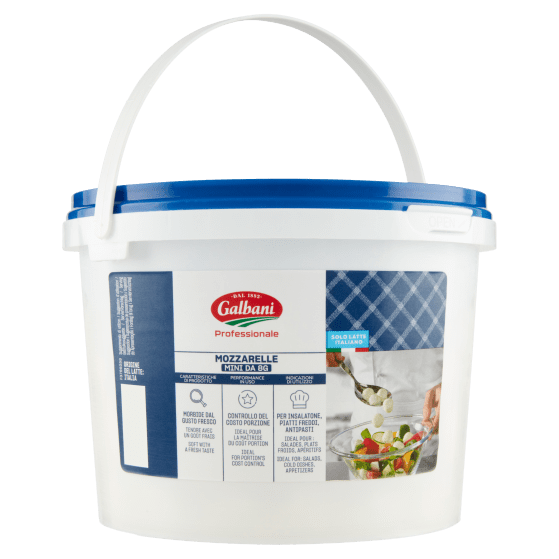 Galbani Professionale Mozzarella Mini 8g - 1kg