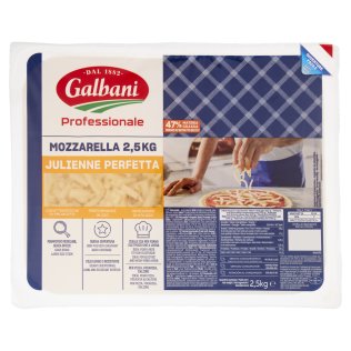 Galbani Professionale Mozzarella Julienne 2,5 kg