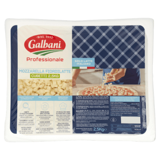 Galbani Professionale Mozzarella Fiordilatte Cubetti 2,5 Kg
