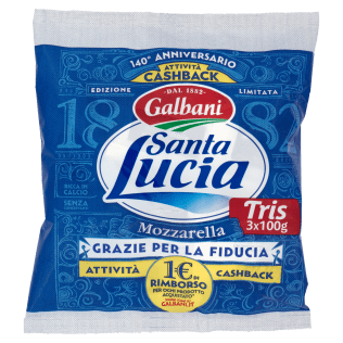 Galbani Santa Lucia Mozzarella 3 x 100 g