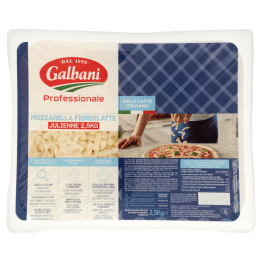 Galbani Professionale Mozzarella Fiordilatte Julienne 2,5 Kg